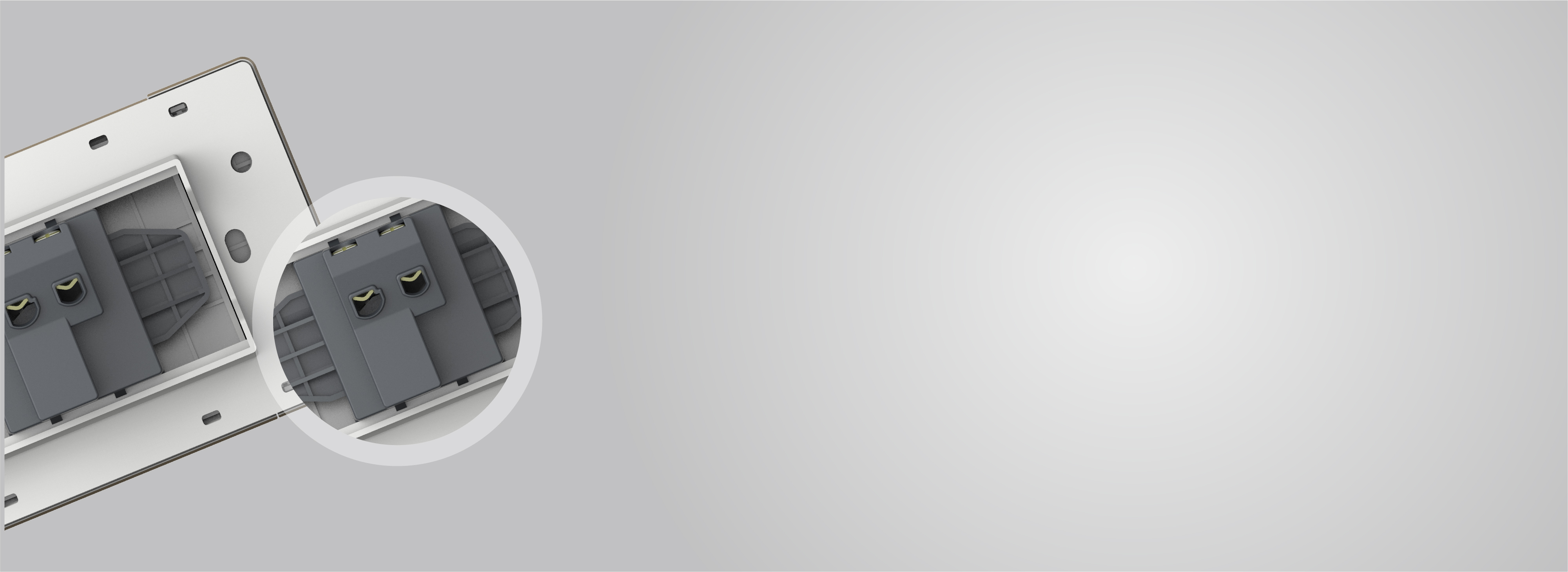 穩(wěn)定載流，通斷無憂
 載流件一體成型，大...