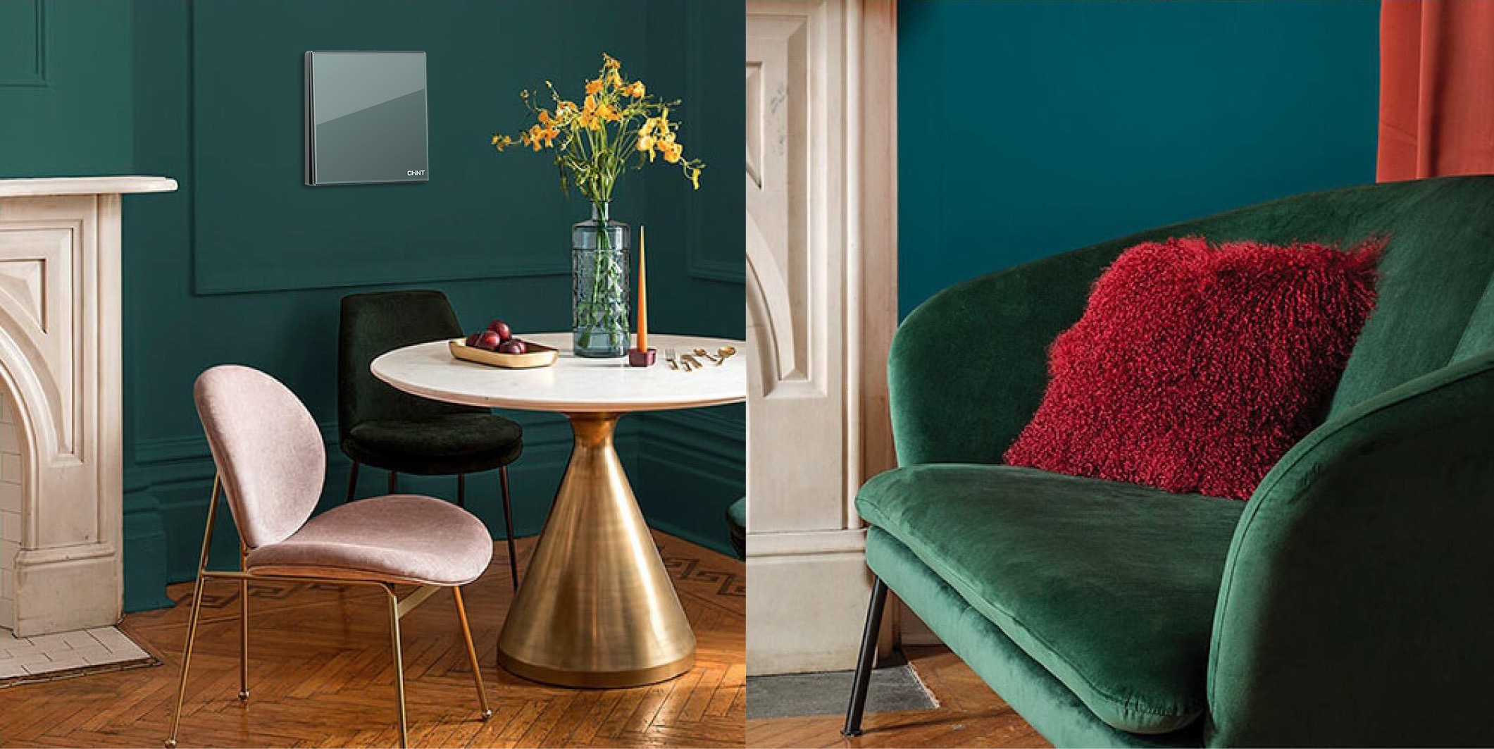 正泰NEW2HD玻璃大面板開關:演繹色彩靈感 正泰NEW2HD玻璃大面板開關:演繹色彩靈感