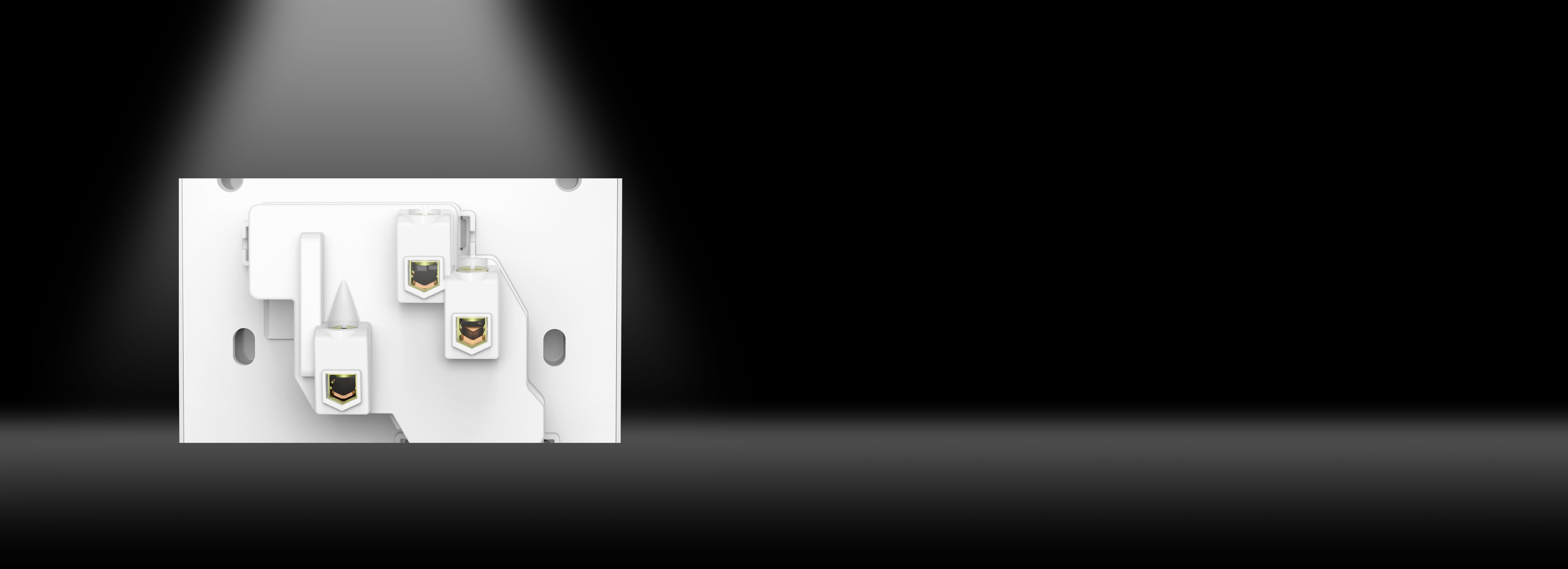 粗細線輕松混接
 V型大孔徑接線結構，可...