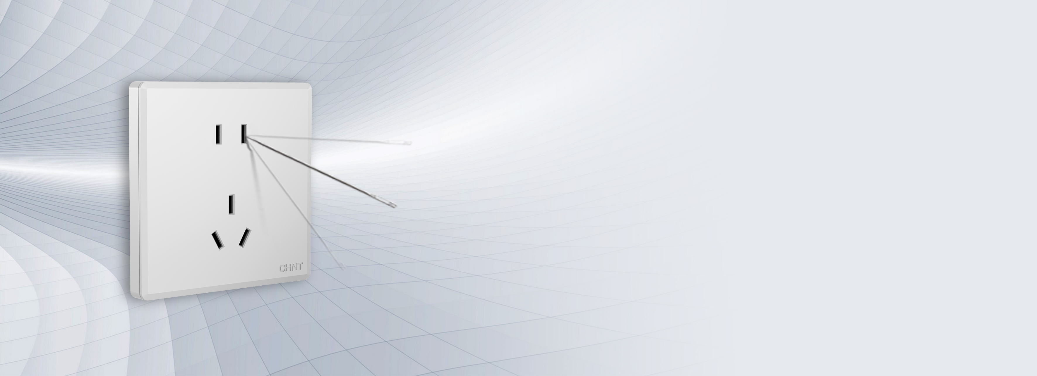 安全保護門設計
 可防單極75N力插入，...