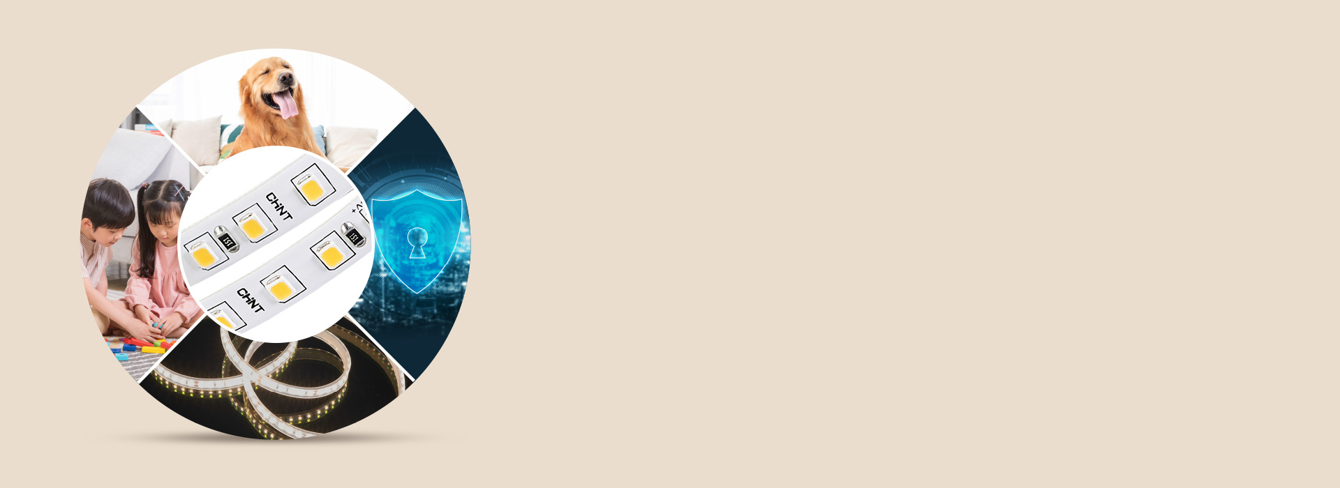 24V低壓燈帶，安全可靠
 采用安全低壓...