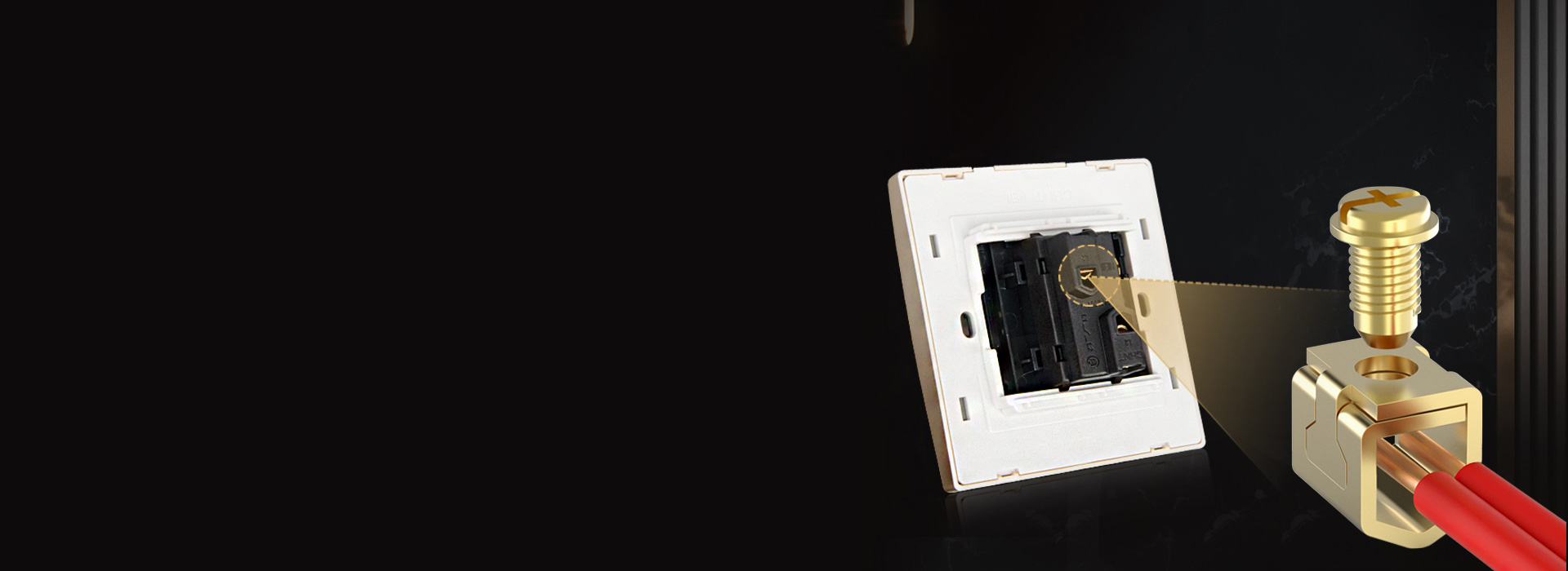 U型接線，方便多一點
 U型接線柱，4m...