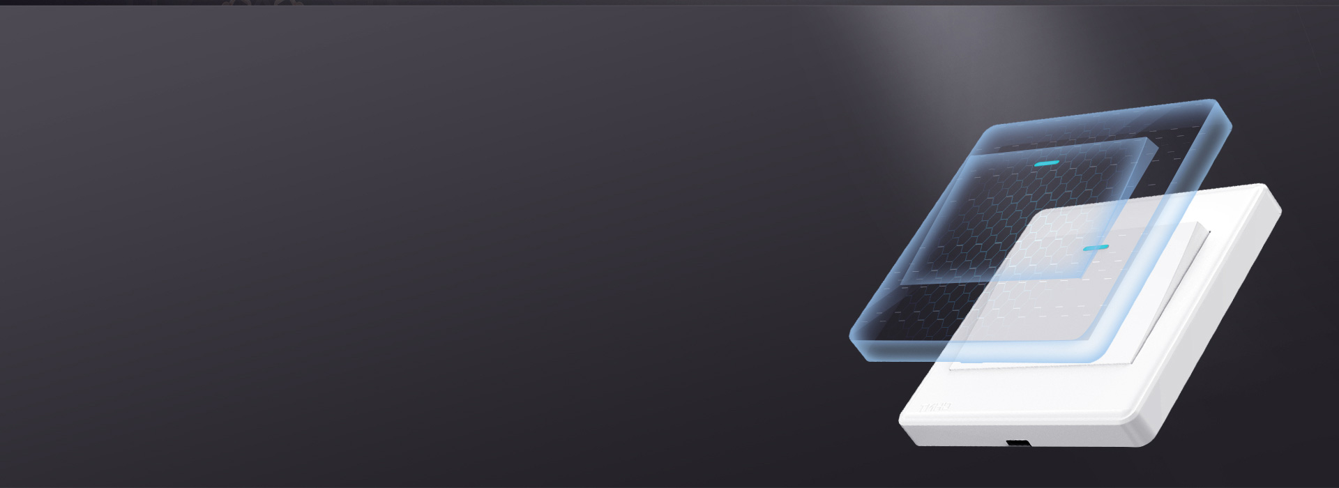 一體化面板，安裝便捷
 正泰開(kāi)關(guān)NEW7...