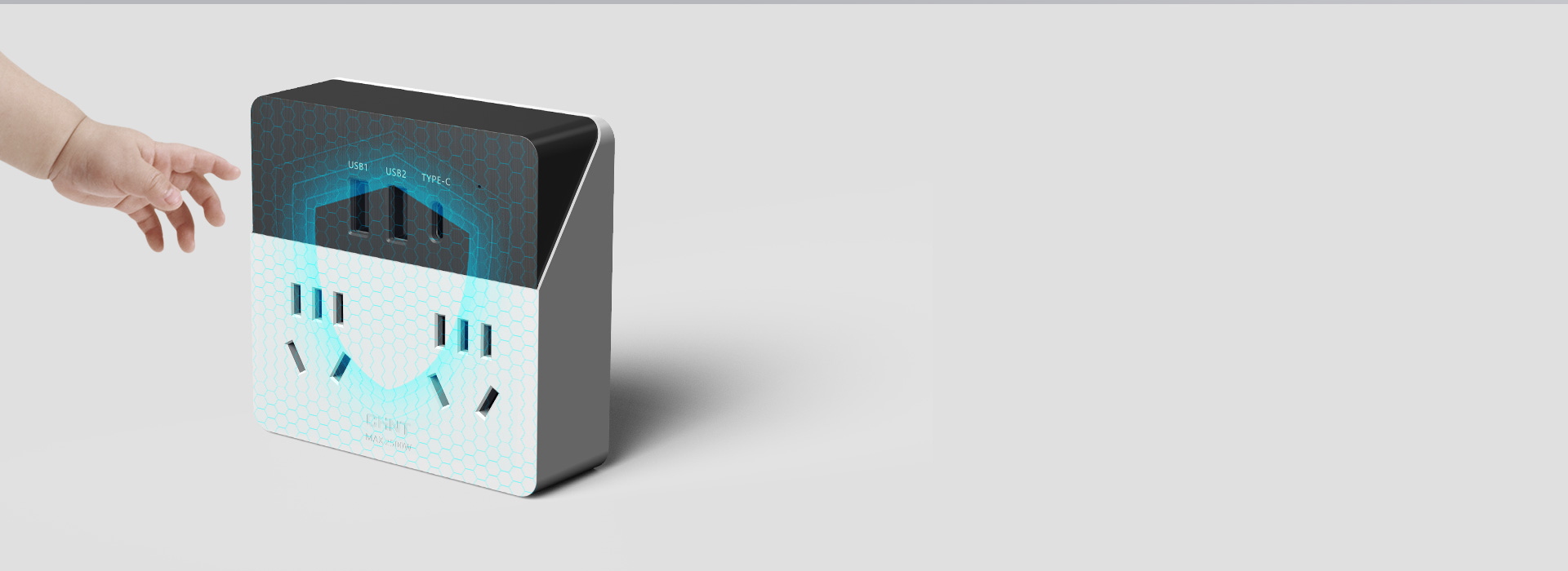 安全保護門，防塵防觸電 自帶安全保護門...