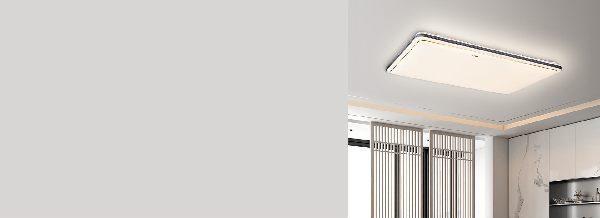 吸頂燈：XD424系列
 金色光環映襯時...