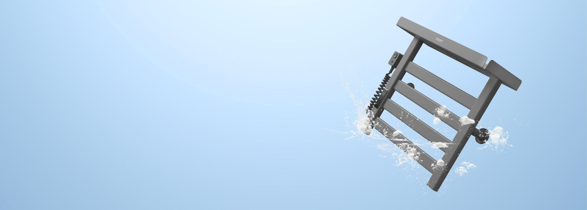 IPX4級可靠防水，濕毛巾隨用隨放
 強...