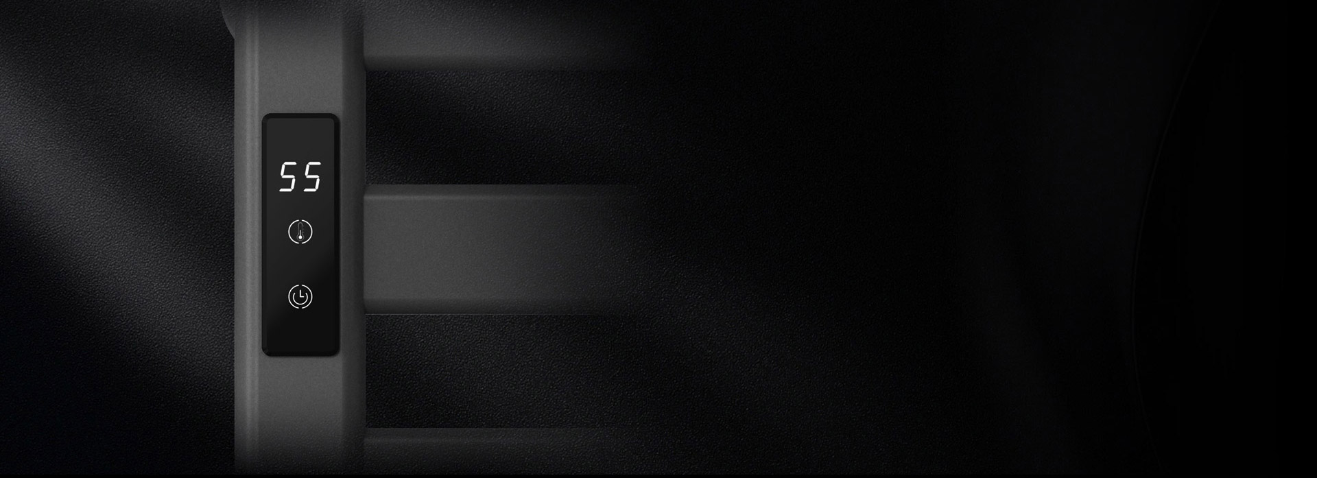 一體化LED數顯屏，輕松操控
 LED實...