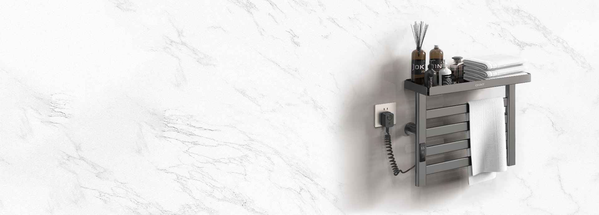 大容量置物欄，烘干收納隨心用
 可以收納...