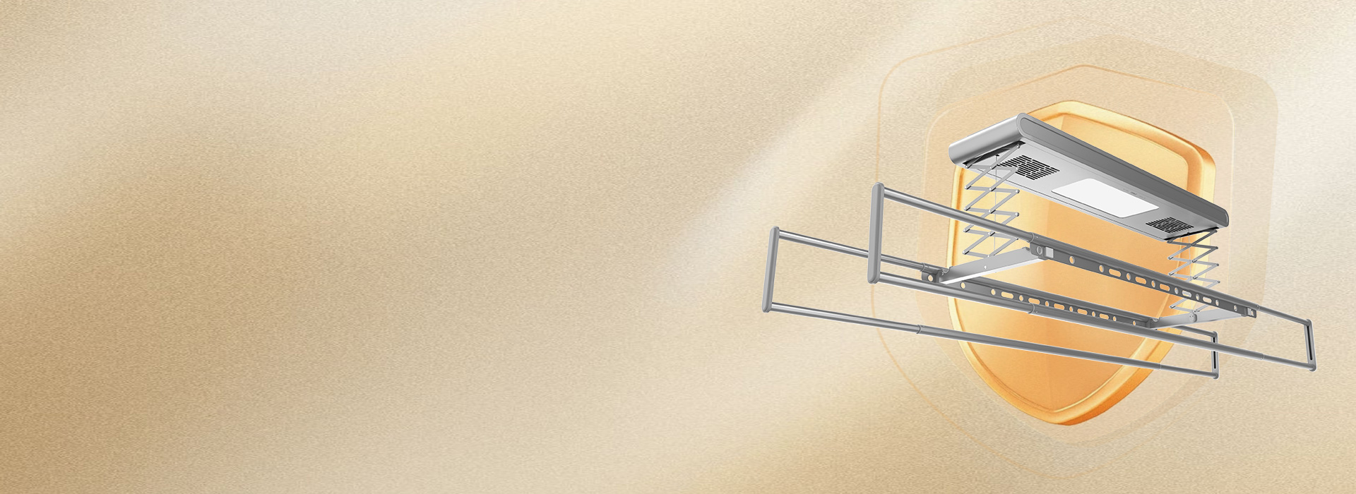 貼心技術保護，晾曬安全方便
 智能技術加...