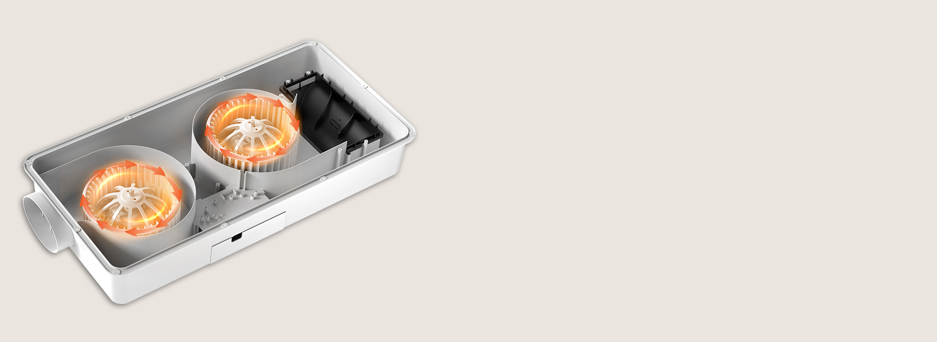 全銅塑封電機，雙核動力
 真材實料全銅線...